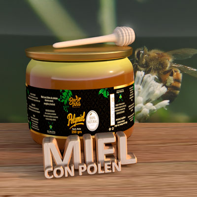 Miel con polen, polymiel